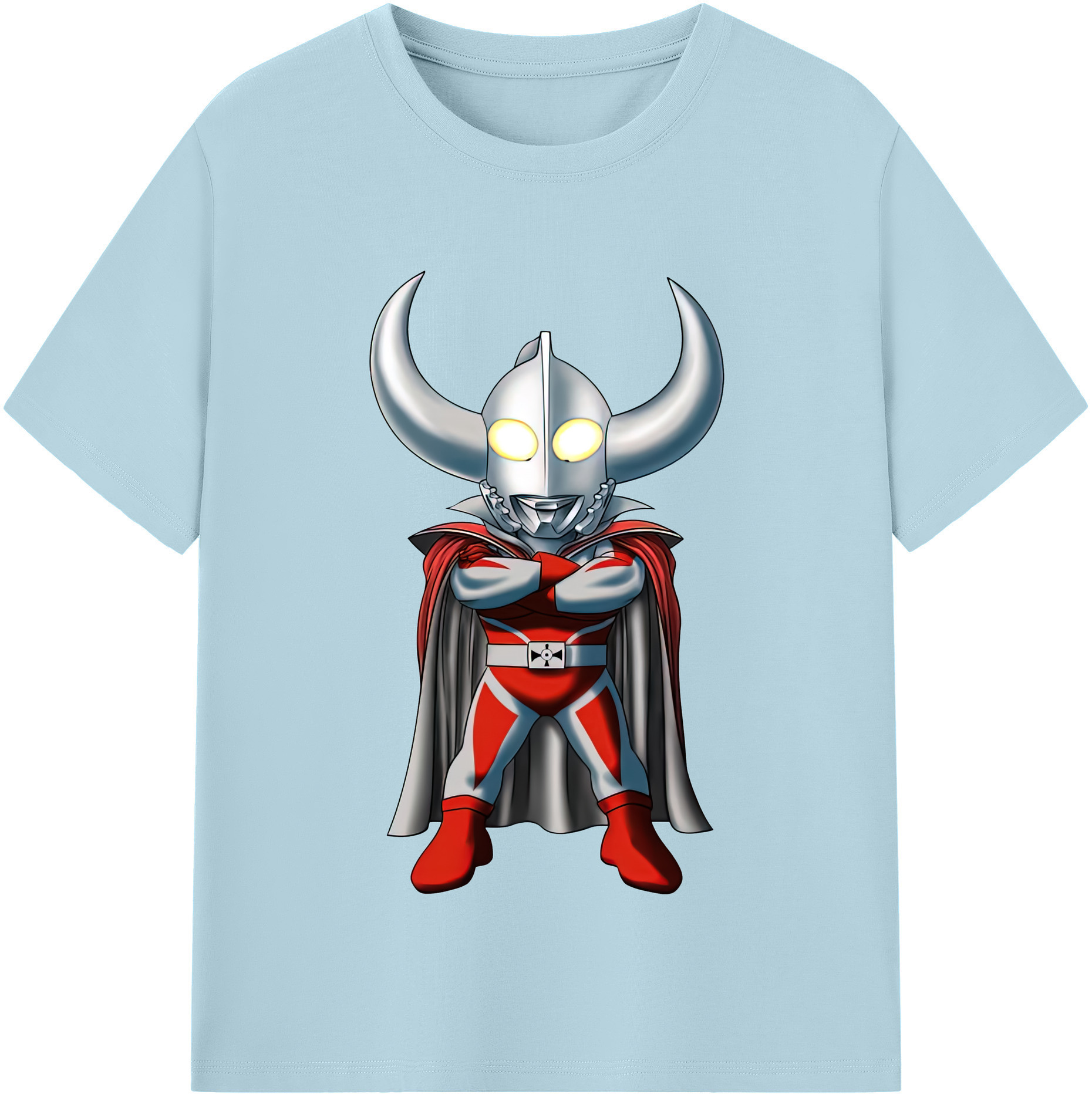 （画像用） ウルトラマン Ultraman 綿100％半袖Tシャツ（フロントプリント）
